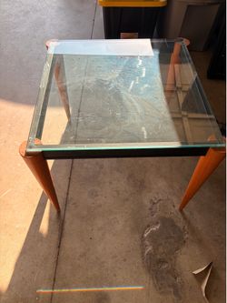 Square Glass Table