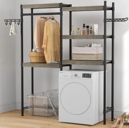 Garvee Over Washer and Dryer Shelves, 5-Tier Laundry Room Shelves