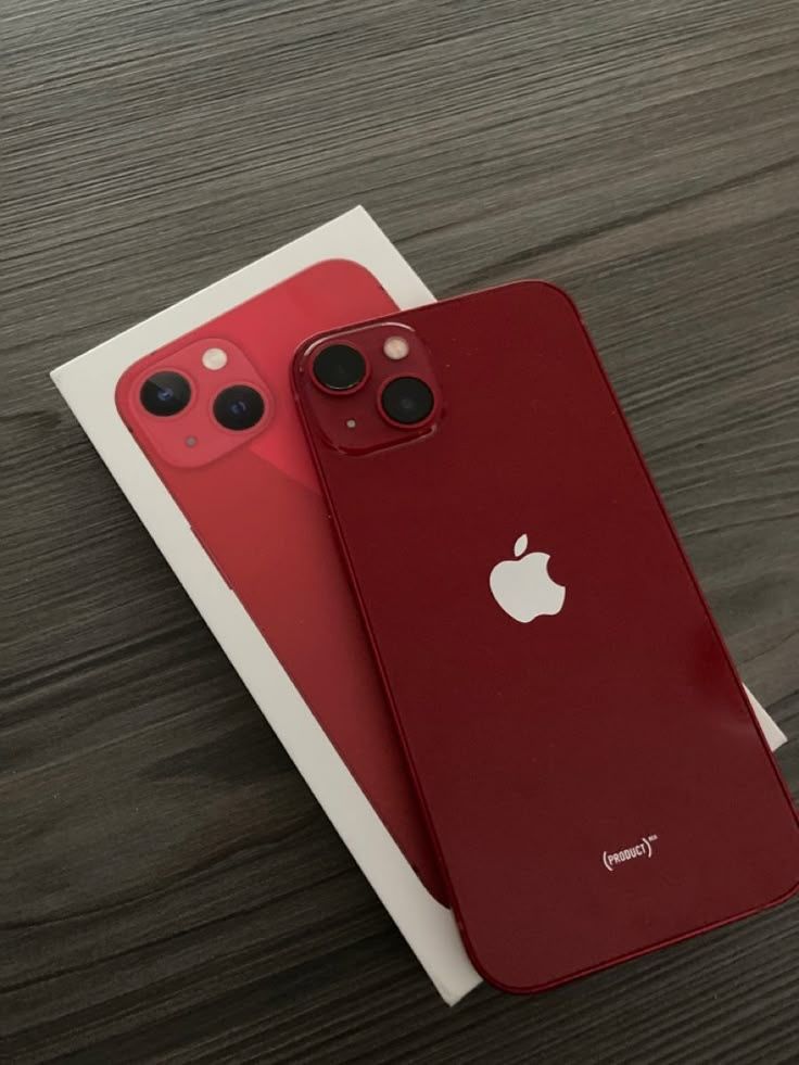 Red iPhone 13 brand new