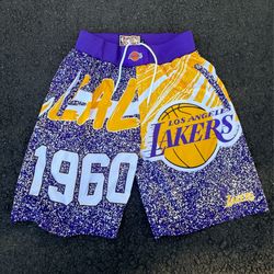 Mitchell & Ness Lakers Shorts