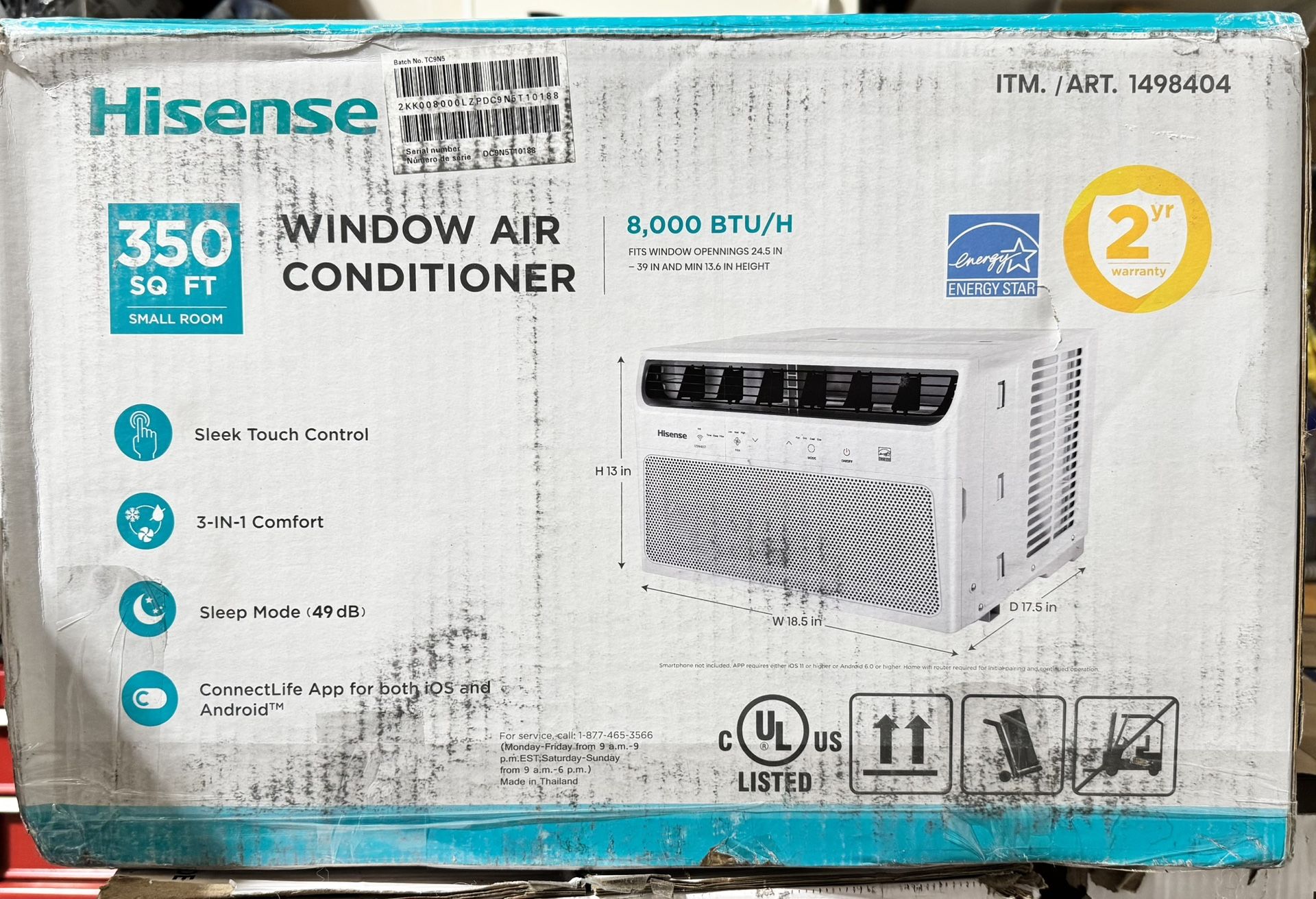 Hisense Window AC