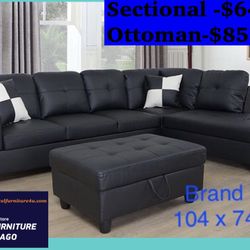 Brand New Sectional Sofa Couch 
