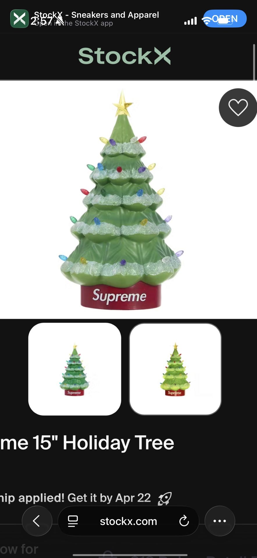 Supreme Christmas Tree
