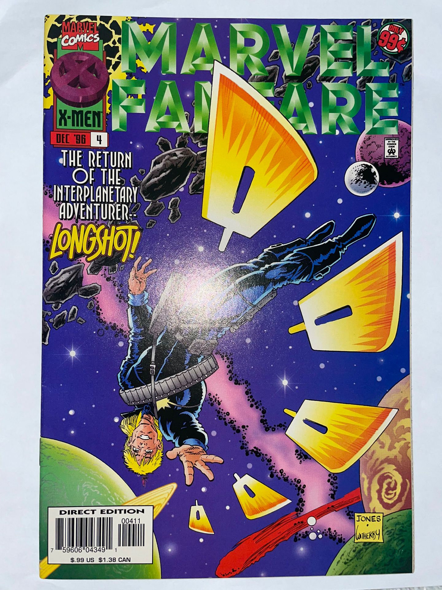 Vintage Marvel Fanfare X-men Comic