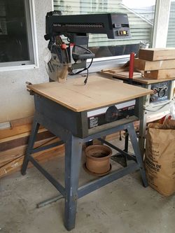 Craftsman 10" radial saw