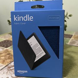 Original Kindle Fabric Cover Blue Fits 10th Generation