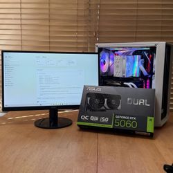 Gaming Computer- i5 12400 // RTX 5060 // 32GB RAM // 1TB NVMe SSD