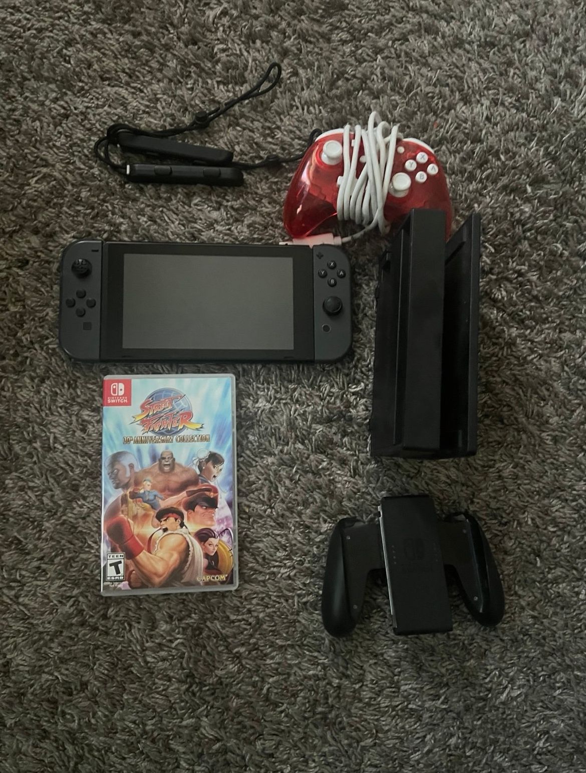 Nintendo Switch With Street Fighter