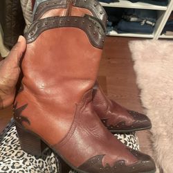 Brown Cowboy Boots