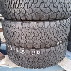 3 Used Tires 275/65r20 Bfgoodrich Ko2 🤑free Installation ‼️ 