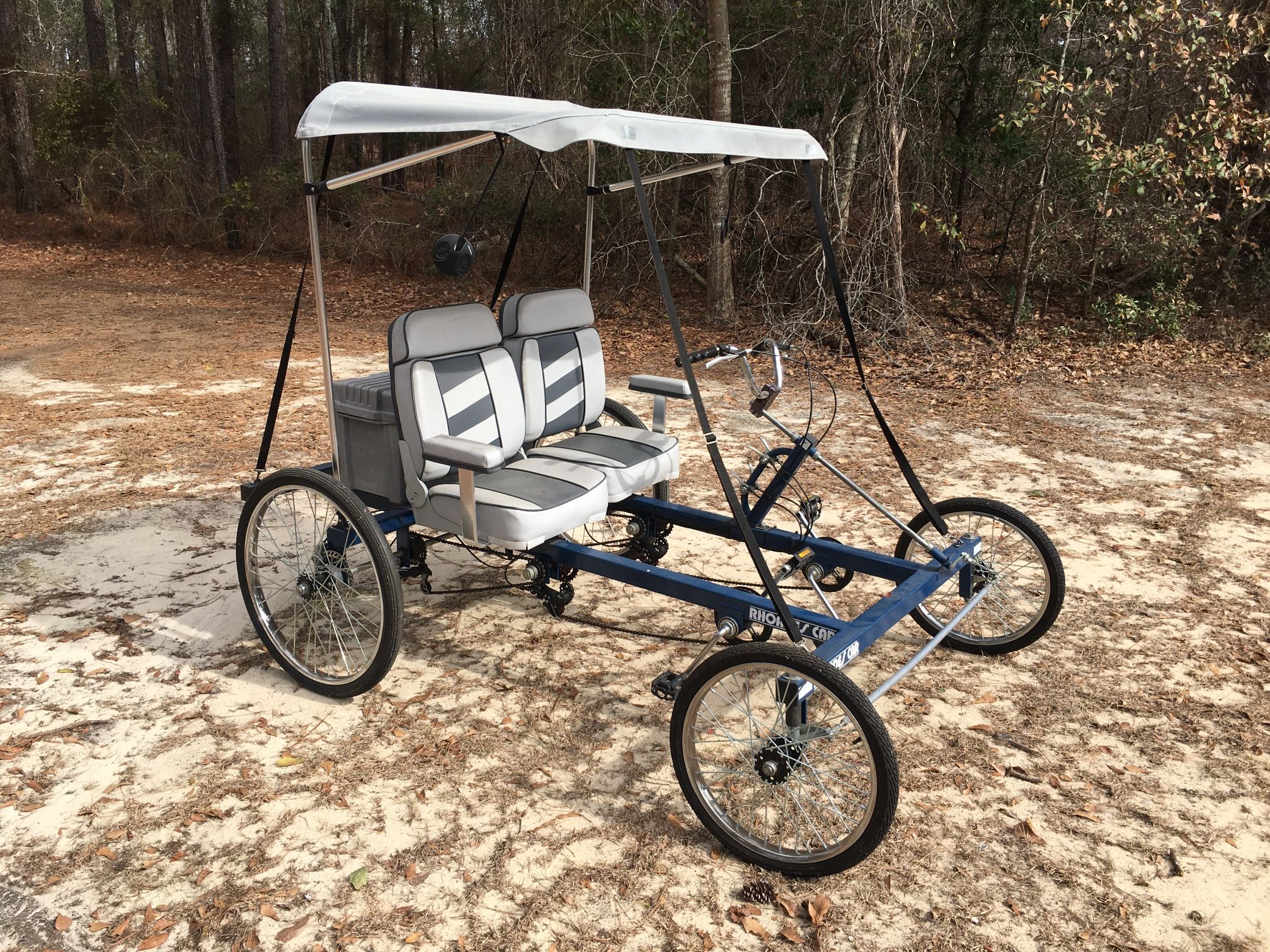 Four Wheel Two Seat Bicycle