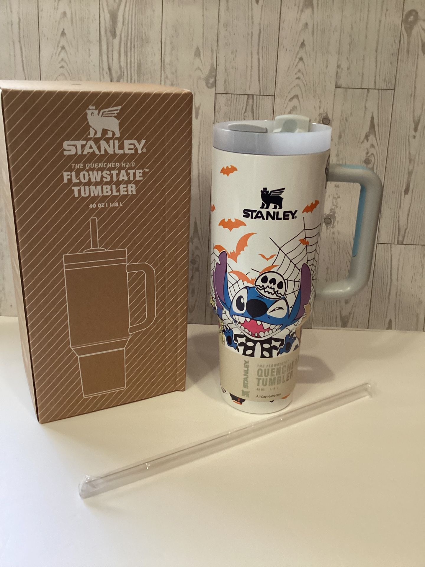 Halloween Stitch Glow In The Dark Tumbler