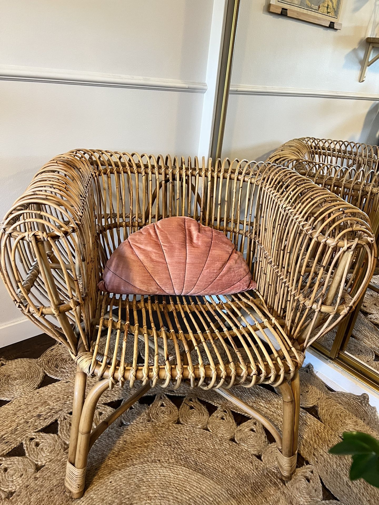 Rattan Cocoon Chair for Sale in Queens, NY - OfferUp