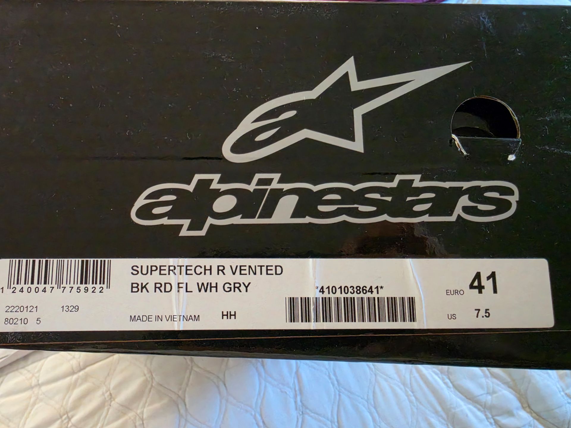 Alpinestar boots