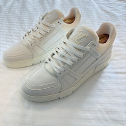 Louis Vuitton Trainer Sneakers – Virgil Abloh – All White – Men’s 9.5 – Brand New