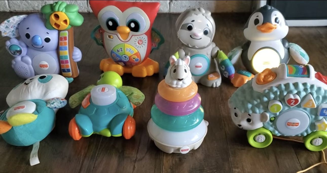 Lot of 8 Fisher-Price Link Squad Learning Toys with Music & Lights