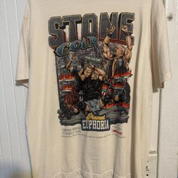 Stone cold Steve Austin Planet Euphoria Unreleased T Shirt 