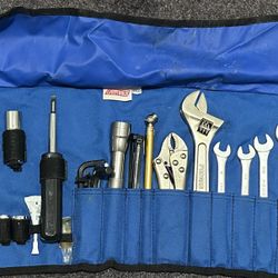 Roll up Motorcycle Repair Kit - CruzTools RTH3
