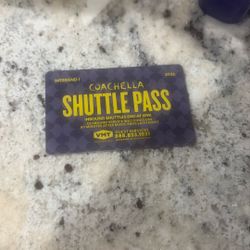 Coachella Shuttle Pass Wk1