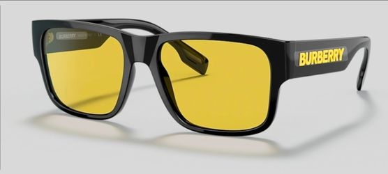 Yellow and black sunglasses