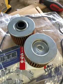 Suzuki DR350 oil filters
