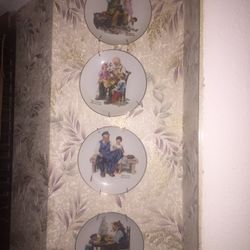 Norman Rockwell Plates $5.00 Each Plate