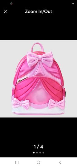Cinderella 75th Anniversary Pink Bow Mini Backpack