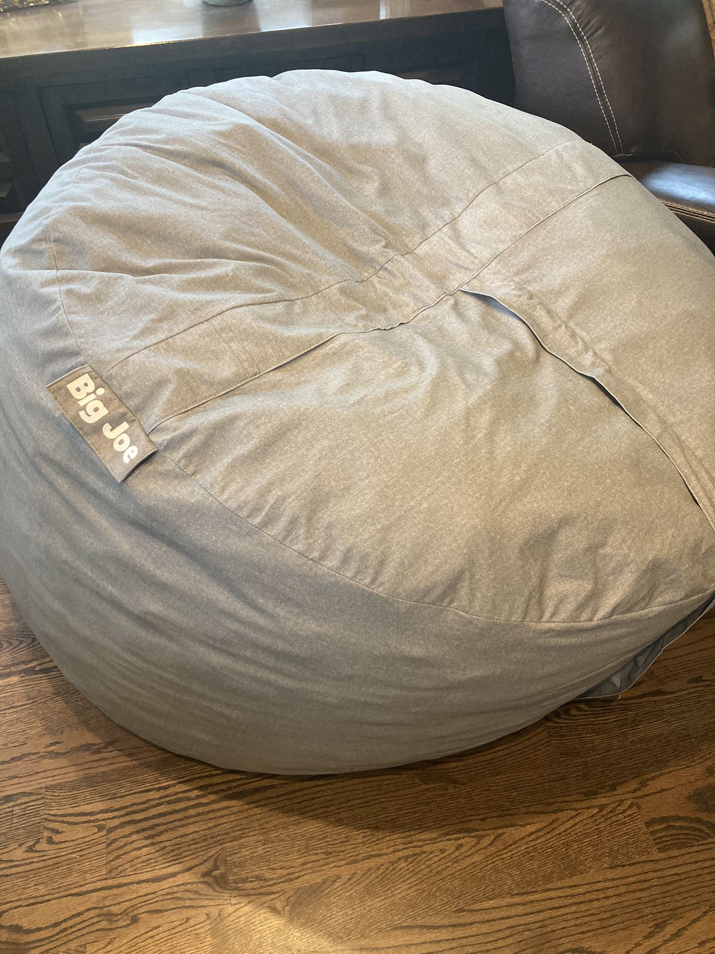 BIG JOE Bean Bag Chair Like NEW Most Comfortable And Cozy Seating Ever! Fuf XL Foam 