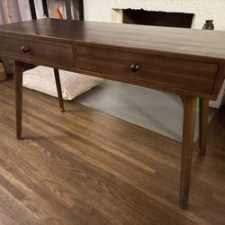 Mid Century Entry Way Table 