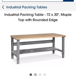 ULINE TABLE 