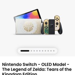 Nintendo Switch OLED (Zelda Edition) 