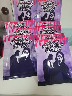 Ghost Face Chips Bag