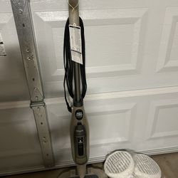 Shark S7001 Mop, Scrub & Sanitize at The Same Time, Designed for Hard Floors, with 4 Dirt Grip Soft Scrub Washable Pads, 3 Steam Modes & LED Headlight