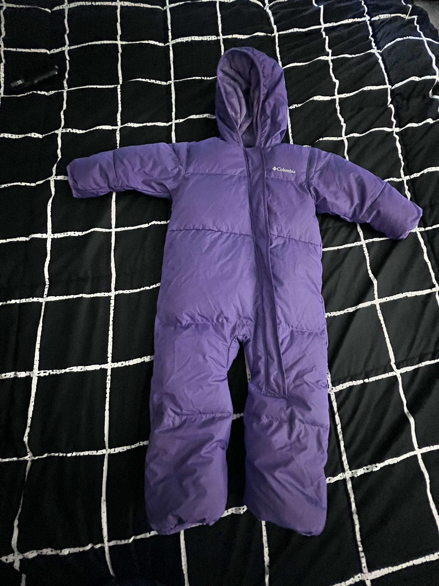 Girls Columbia Fleece Snowsuit