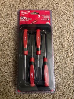 Milwaukee mini hook & pick 4 piece set
