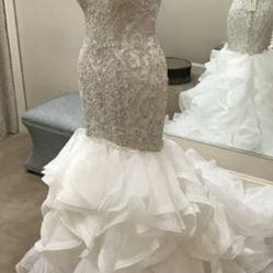 Allure Couture, C367 Label Size US 8 • Ivory • 2017   Stillwhite SizeUS 2