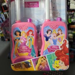 Disney Princess Walkie Talkies (24 Available)