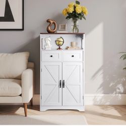 Storage cabinet white