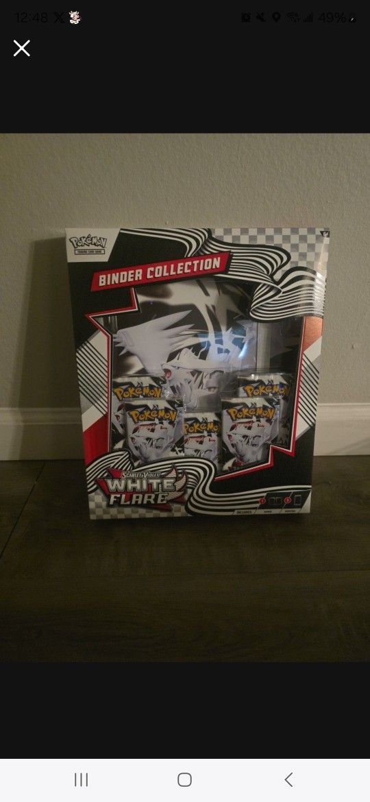 Pokemon White Flare Binder Collection