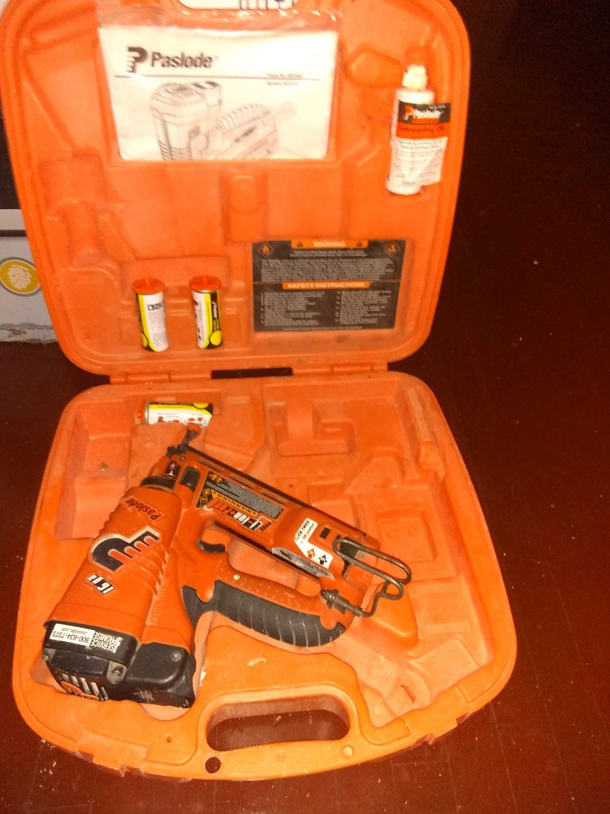 Passload 16ga angled nailgun