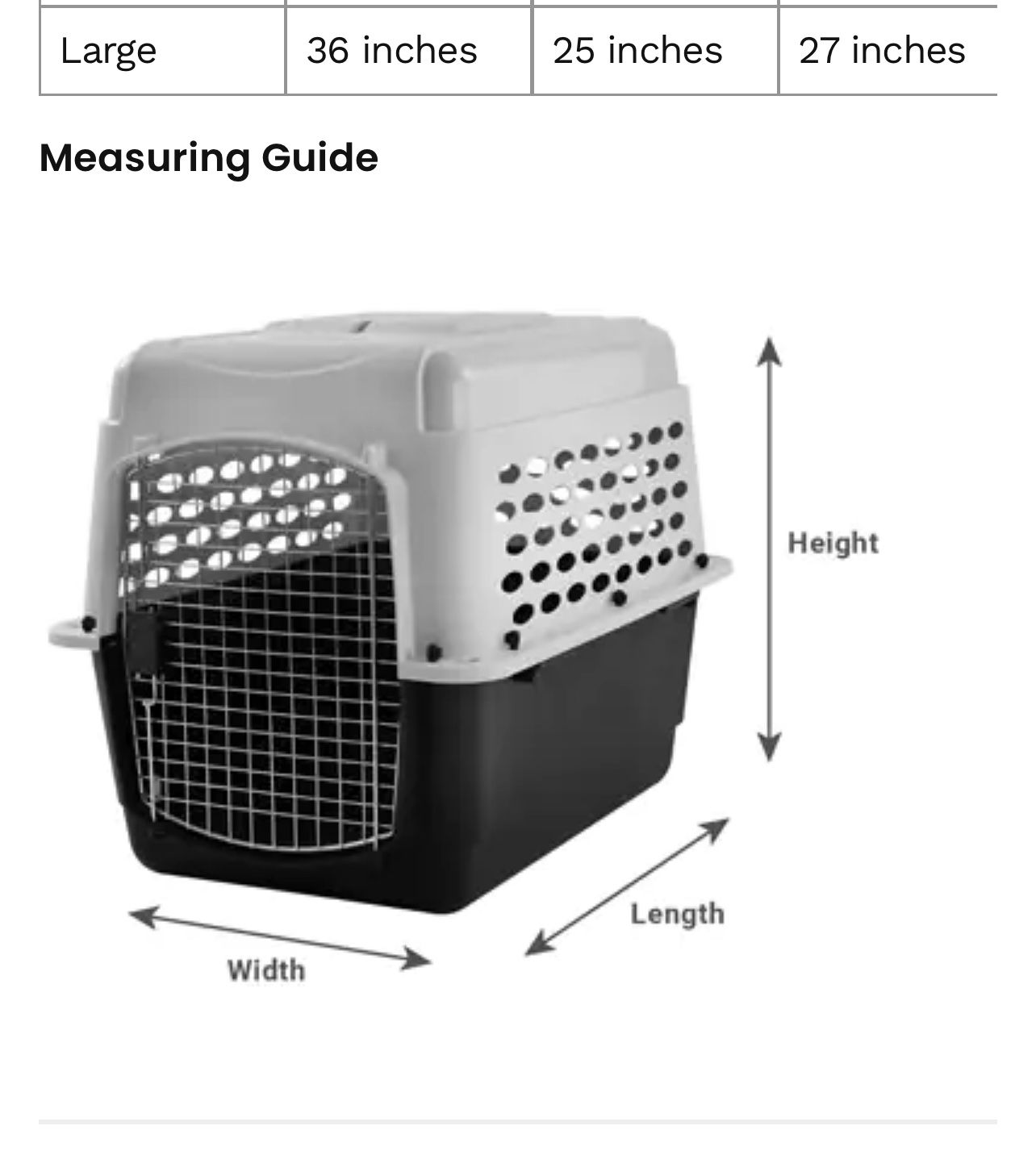 2 Large Dog Crates