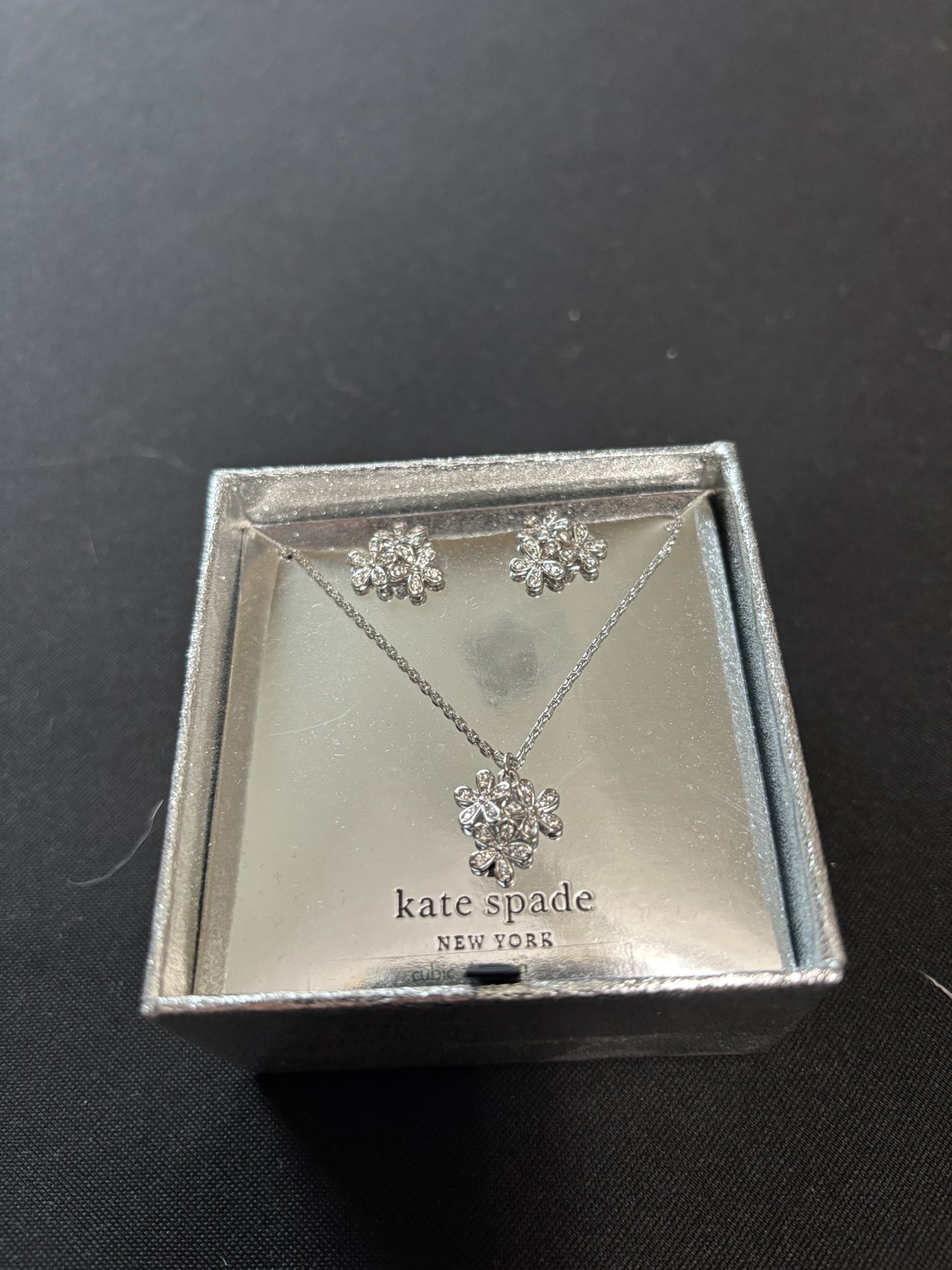 Kate Spade Necklace And Ear Rings Set