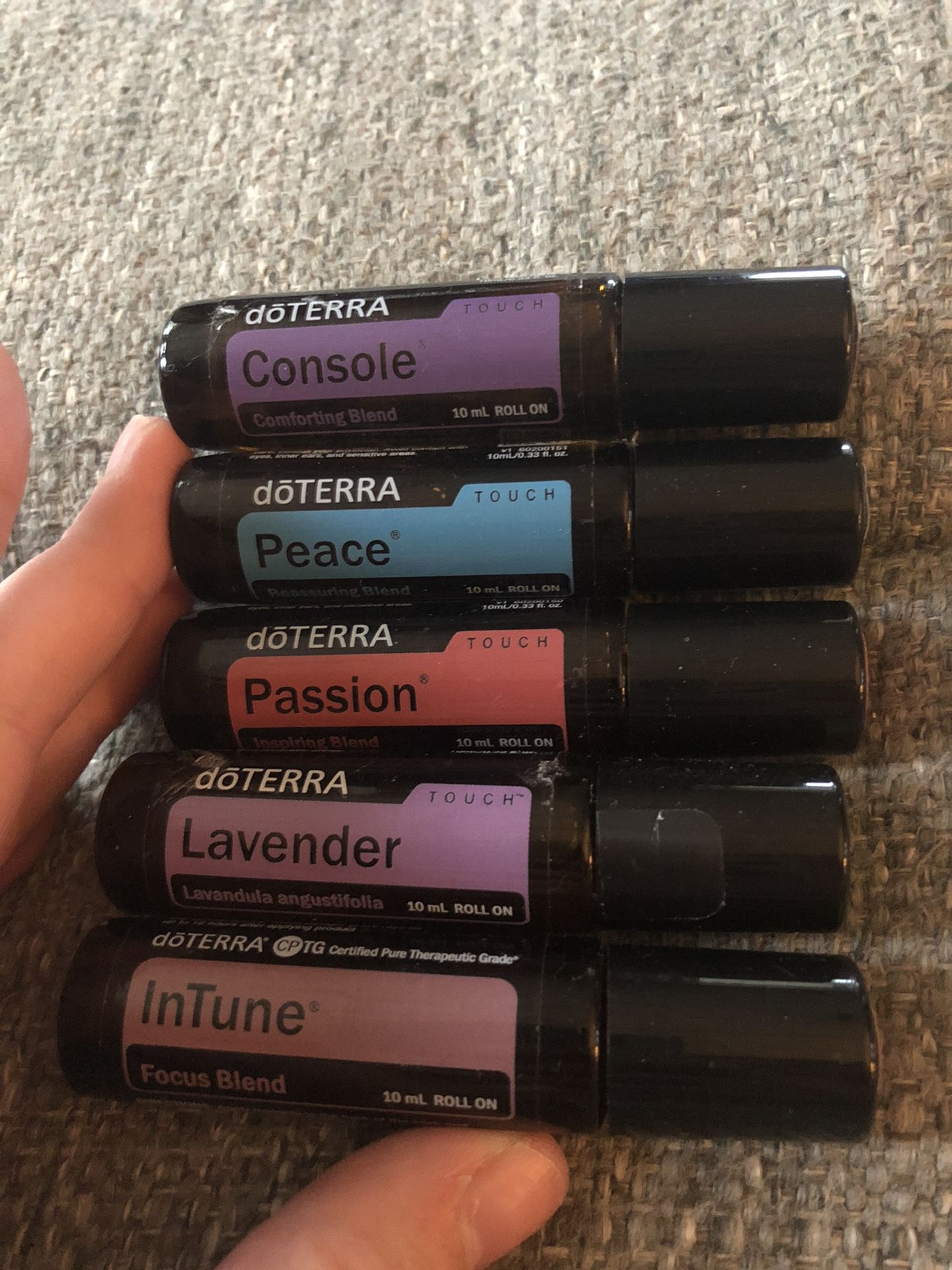 DoTERRA essential oil roll ons - opened but unused