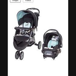 Baby Trend EZ Ride 35 Travel System, Doodle Dots