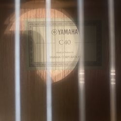 C40 Yamaha Classical Guitar