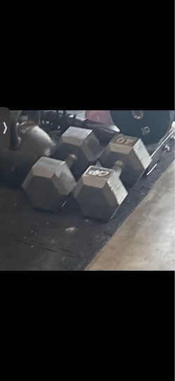 Pair of 40lb dumbbells