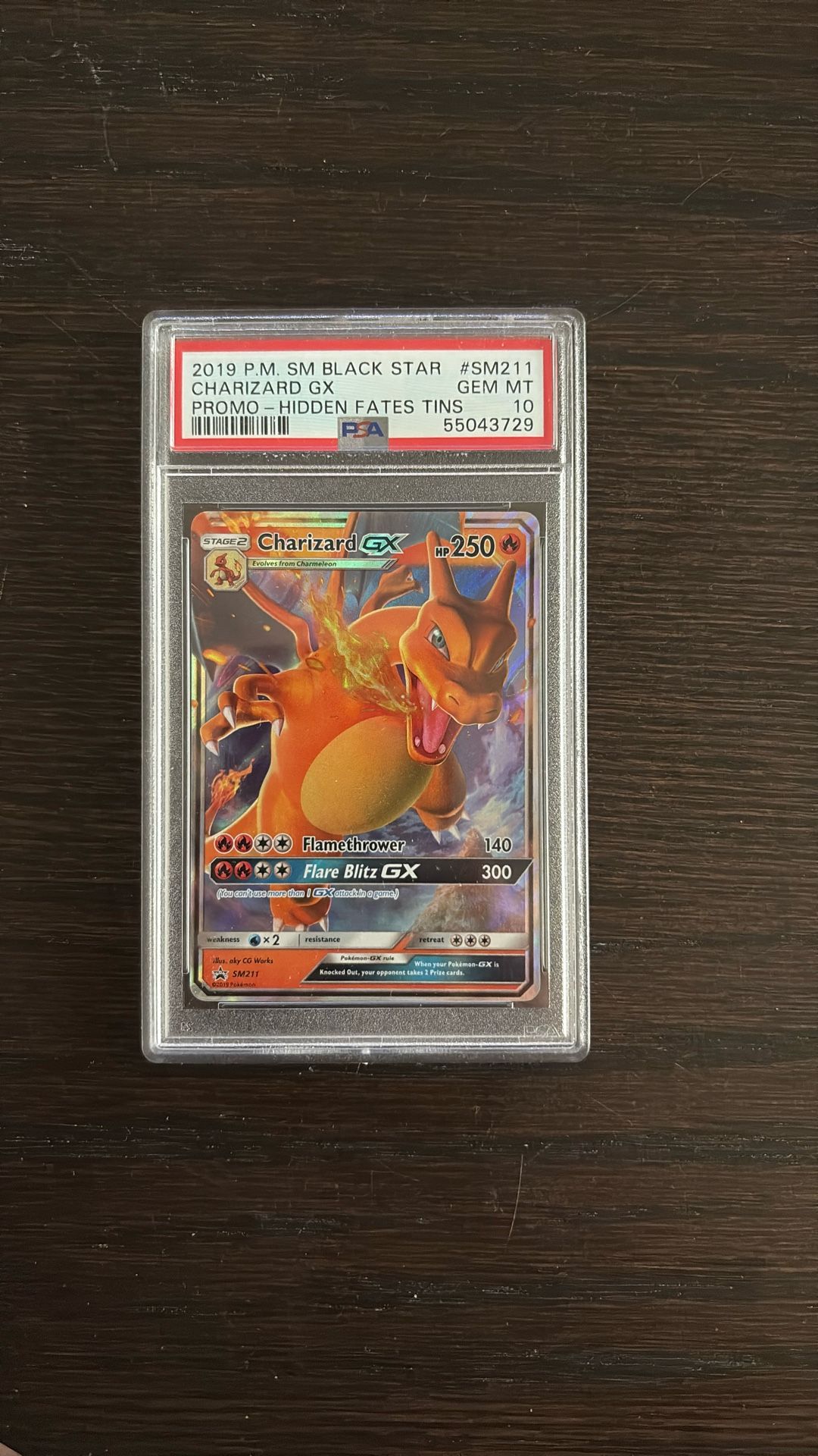 2019 Charizard GX (hidden fates)