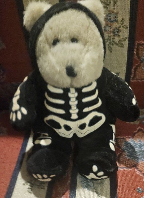 HOLLOWEEN VTG 1999 STARBUCKS  7TH EDITION BEARISTA COLLECTION BEAR PLUSH  PLUSH TOY 