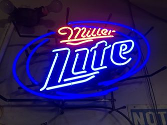 Miller Light Bar/Man Cave light
