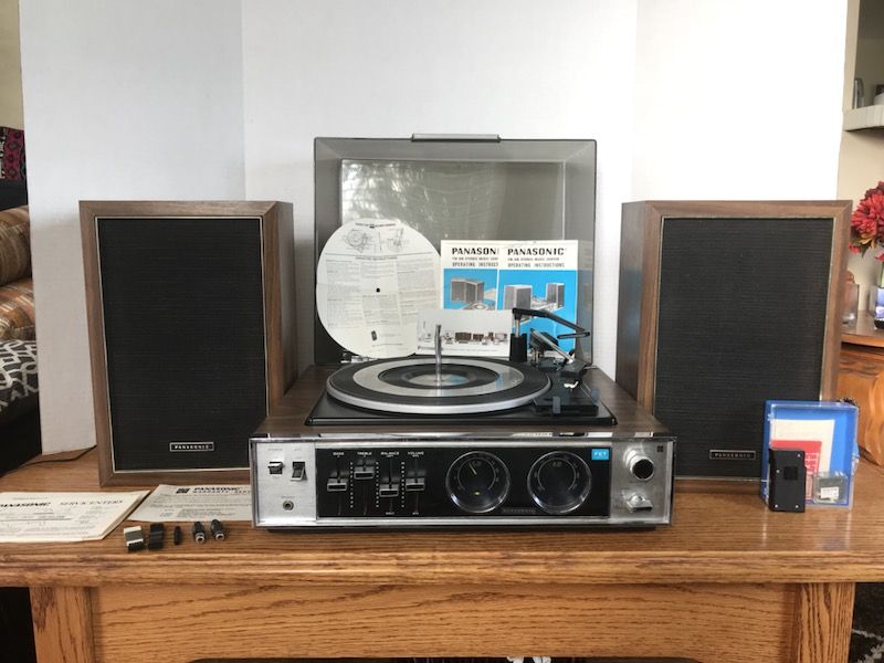 Vintage Panasonic SD-85 Sound Center Record Player